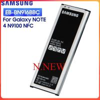 แบตเตอรี่ แท้ Samsung Galaxy Note 4 N9100N 9109V N9106W N9108V EB-BN916BBC 3000mAh