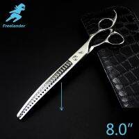 "8.0inch Professional Shears Dog Pet Grooming Scissors Polishing Tool Thinning Scissors Stainless Steel Type Model Number Teeth"