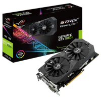 การ์ดจอASUS ROG STRIX-GTX1050TI-O4G-GAMINGมีไฟRGBประกันยาวSCANNER  Exp.08-12-2020 NOBOX