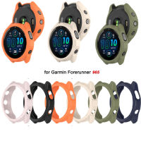 เคสปกป้องหน้าจอสำหรับ Garmin Forerunner 965ฝาครอบซิลิโคน TPU เปลือกกันชนป้องกันป้องกันรอยขีดข่วน