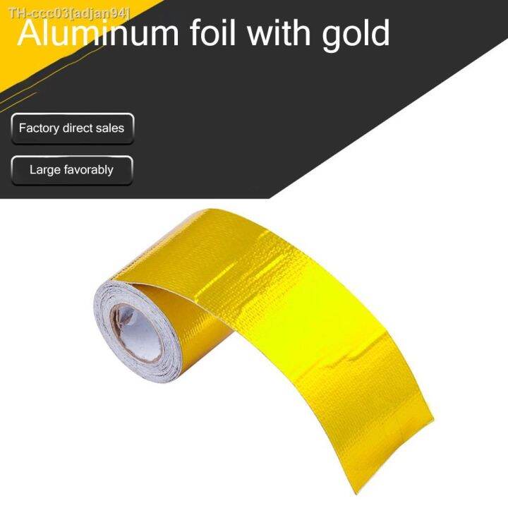 High Quality Gold Aluminum Foil Tape Universal Car Heat Protection Film