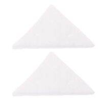 2pcs f Triangle Replacement Sponge F Magnetic Window Glass Cleaning Brush Accessies