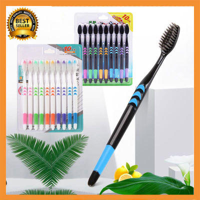 แปรงสีฟันบลัชมี รุ่น Soft ขนแปรงนุ่ม (แปรงสีฟัน,แปรงสีฟันขนนุ่ม,Brushme,Toothbrush) 10ด้าม รุ่น