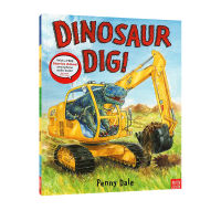 Super dinosaur series dinosaur excavation English original dinosaur dig greenway award writer Penny Dale super funny dinosaur adventure picture story presented to the official audio