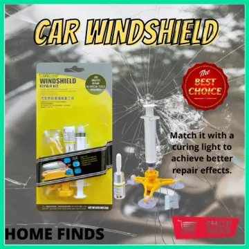 Car Windshield Cracked Repair Tool Diy Car Window Phone Screen Repair Kit  Glass Curing Glue Auto Glass Scratch Crack Restore