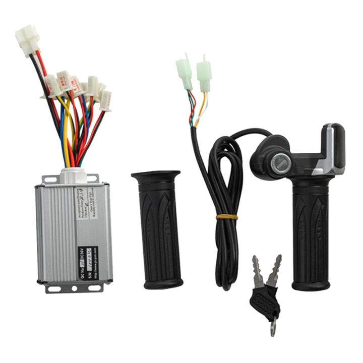 48v-1000w-electric-scooter-brushed-controller-motor-throttle-twist-grip-kit-for-electric-scooter-bicycle-e-bike