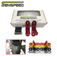 SEMSPEED Xe Máy Sương Mù Đèn Xi Nhan Khung Giá Đỡ Đèn Cây Chủ Hỗ Trợ Đối