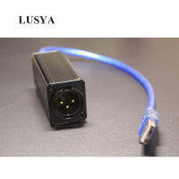 LUSYA USB B อินเทอร์เฟซดิจิตอล AES เอาต์พุตดิจิตอล16บิต44.1K-48KHz รองรับ WIN8 Xp 710 Maclinux