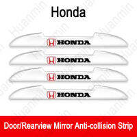 Hot New 4pcs Car Door Edge Protector, Door Guard Rubber Handle Anti Scratch Protector Film Sticker For Honda VEZEL CITY STREAM CIVIC FIT CIVIC FD FREED JAZZ ADV150 zhi