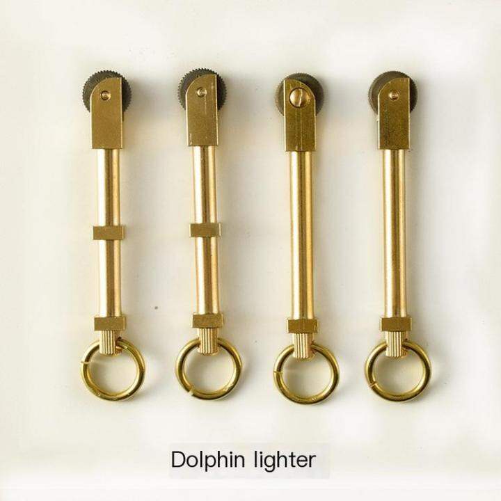 Fire Lighters Tool Vintage Long Strip Stick Lighters with Wheels Pipe