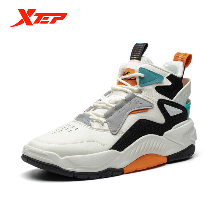 Xtep Street Shoes 4.0 Board Shoes Men's 2022 High Top Fashion Trend ...