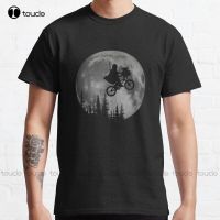 New Across The Moon With The Classic T-Shirt Cotton Tee Shirt Size Shirts For Custom Aldult Teen Unisex Custom Gift
