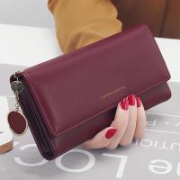 New Fashion Women Wallets Long Style Multi-functional Purse Fresh PU leather Female Clutch Card Holder