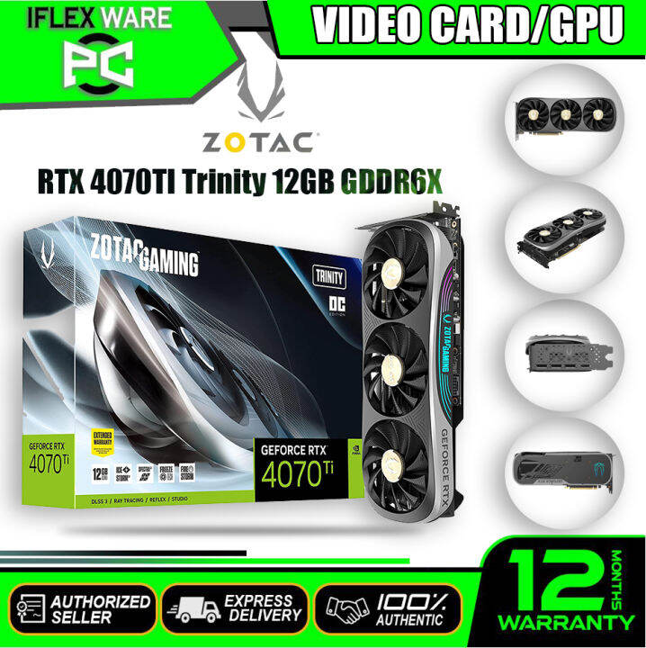 ZOTAC GIGABYTE Gaming GeForce GTX RTX 4070 Ti 3060ti 1660ti 1650 GT730 ...