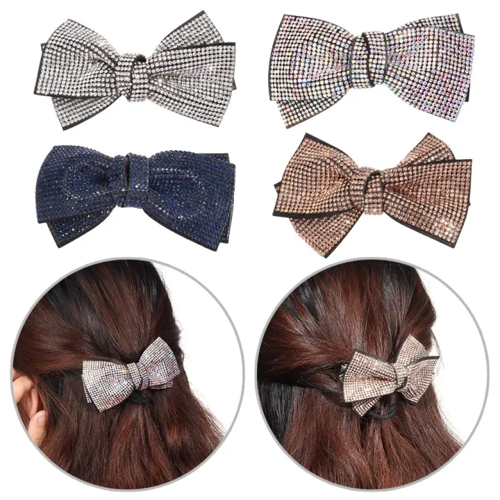 CHUAN Elegant Women's Fashion Durable Flexible Shoelace Knot Rhinestone Hair Clip Barrette Headwear Hairgrip Hairpins | Lazada PH CHUAN Elegant Women's Fashion Durable Flexible Shoelace Knot Rhinestone Hair Clip Barrette Headwear Hairgrip Hairpins | Lazada PH
