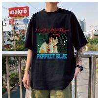 เสื้อคู่รักสุดเพอร์เฟกต์พิมพ์ลายอนิเมะ Junji Ito เครื่องแต่งกายแนวสตรีทใส่ได้ทั้งชายและเสื้อยืดไซส์5XL 6XL