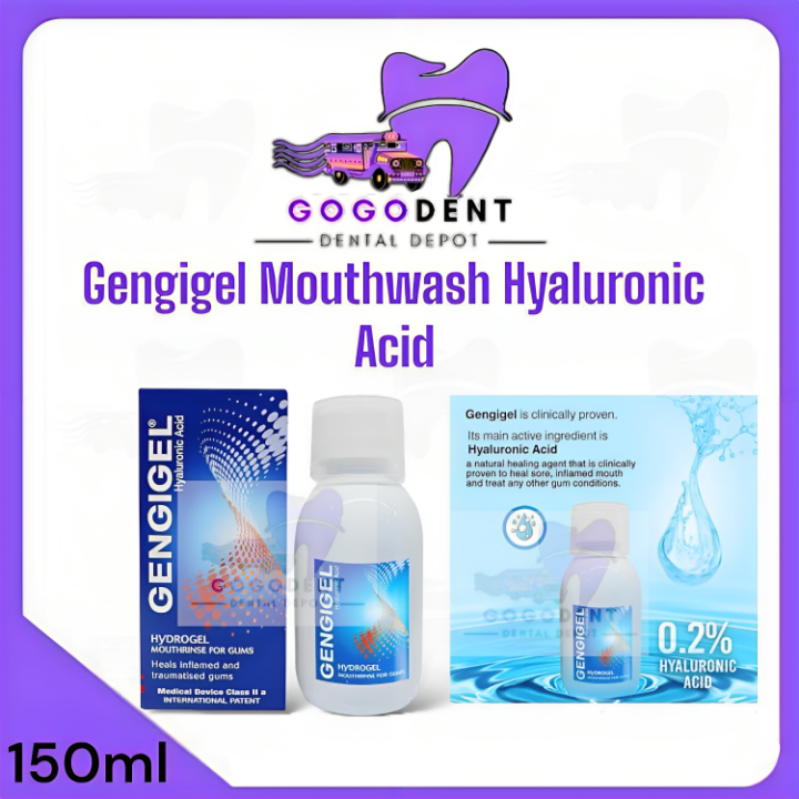 GENGIGEL Mouthwash Hyaluronic Acid Lazada PH