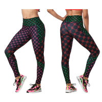 Zumba Style Panel Ankle Leggings (กางเกงเลคกิ้งออกกำลังกายซุมบ้าและโยคะ)