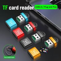 USB Micro SD/TF Pembaca Kartu USB 2.0 Mini Pembaca Kartu Memori Ponsel Adaptor USB Kecepatan Tinggi untuk Aksesori Laptop Komputer