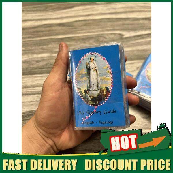 【Discount price】 Rosary Guide (Tagalog/ English) Pocket Size (Budget