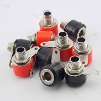 5pcs 4mm Banana Plug Connector for Tester Instrument Terminal DIY Model Parts Security Panel Banana Socket YB1TH