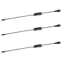 3 Pcs 197mm Metal Decorative Antenna for 1/10 RC Crawler Traxxas TRX4 TRX6 Axial SCX10 D90 D110 Tamiya CC01 Truck Drift