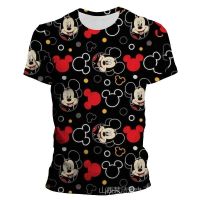 （Contact customer service to customize for you）men mickey clothes women mouse t shirt casual short sleeve cartoon anime tee summer fashion 3d print streetwear（Childrens Adult Sizes）