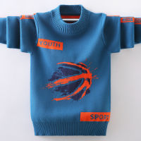 Boys sweaters 3-17T kids spring-fall warm jacket baby boys pullovers long sleeve knitted O-neck quality teeange bottoming shirt