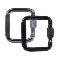 【CW】 Keychain Buckle Hooks Small Carabiners Multi-use Clamp Backpacking Camping Hiking Handbag Accessories