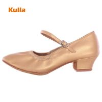 Salsa Dance Shoes Women Modern Jazz Ladies Medium Heel 3Cm Soft Black Red Professional Tango Ballroom Womans Latin Dancing Shoe