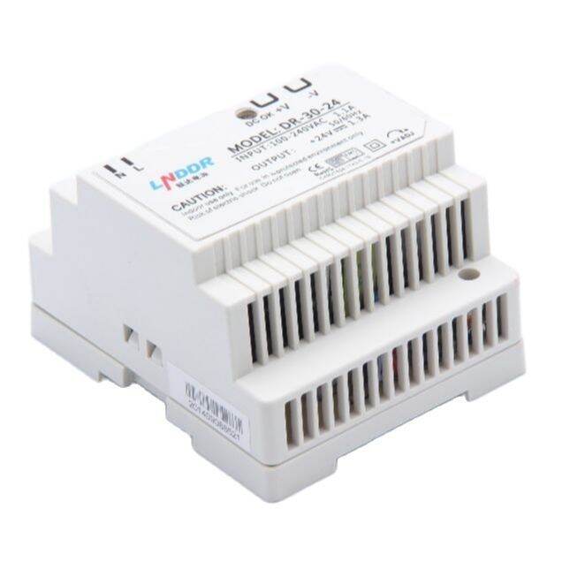 DR-30-24 DR-30-5 DR-30-12 30W 5V 12V 24V ac to dc Din rail power supply ...