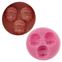 3hold Cartoon Super Man Silicone Fondant Soap 3D Cake Mold Cupcake Jelly Candy Chocolate Decoration Baking Tool Moulds FQ1983 Bread  Cake Cookie Acces