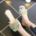 รองเท้าผู้หญิง2021ฤดูร้อนใหม่แฟชั่นเสื้อนอกรองเท้าส้นสูงรองเท้าแตะรองเท้าส้นสูงหนาแฟชั่น060716. 