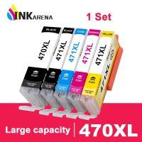 5ชิ้น470 471 PGI 470 CLI 471 XL ตลับหมึกสำหรับ Canon Pixma MG6840 TS6040 TS5040 MG5740มก. 5740ตลับหมึกเครื่องพิมพ์6840