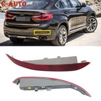 Rear Reverse Brake Stop Lamp Bumper Fog Lamp Reflector Warning Lamp Brake Light 63147323185 63147323186 For BMW X6 F16 2014-2018