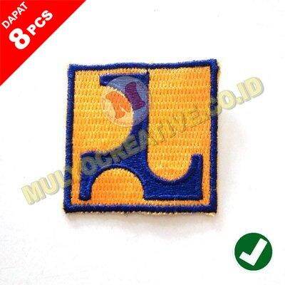 Bordir Logo Dinas PU Badge Patch Logo Departemen Pekerjaan Umum Dinas ...