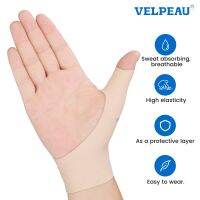 VELPEAU ที่รัดฝ่ามือยืดหยุ่นบรรเทาอาการอักเสบจากปวดข้ออักเสบอ่อนการบีบอัดนิ้วหัวแม่มือเป็นมิตรกับปกป้องตัวเครื่องป้องกันการสาด