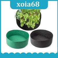 xoia68 Shop Round Plant Grow Bag Flower Pots Vegetable Planter No-woven Fabric Garden Growing Tools Gardening Bags Vegs Pot