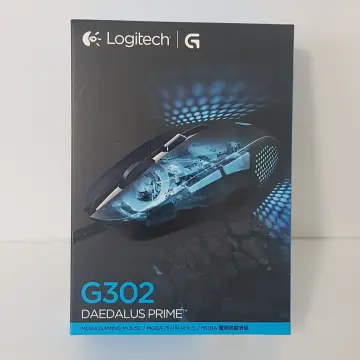 Original Logitech G302 Professional MOBA Gaming Mouse Wired Mice Optical  4000dpi LED Lights Tuned New 100% For Pc Gamer