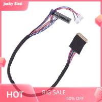 Jacky 1PC New ARRIVAL 40 PIN 1ช่อง6บิต LED LCD LVDS สายหน้าจอสำหรับจอแสดงผล