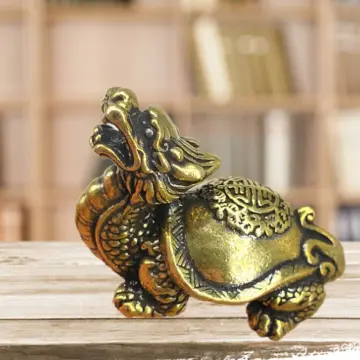 Solid Brass Figurine Small Dragon House Ornament Animal Figurines