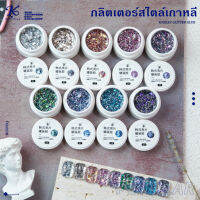 ที่นิยมมากที่สุด! คะน้าบวกยาทาเล็บหมากฝรั่งเลื่อมเกาหลี 8ml พร้อมที่จะจัดส่ง