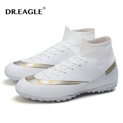 สินค้าขายดี Dr. EAGLE รองเท้ากีฬารองเท้าฟุตบอลผู้ชาย,รองเท้ากีฬาระบายอากาศระดับมืออาชีพรองเท้าฟุตบอลสูงสำหรับรองเท้าออกกำลังกาย