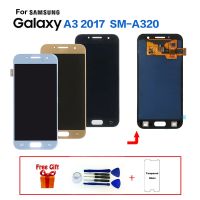 แสดงสำหรับ Samsung Galaxy A3 A320 Sm-A320f โมดูลจอ Lcd สำหรับ A320fl Samsung A3 A320y เปลี่ยนหน้าจอแสดงผล