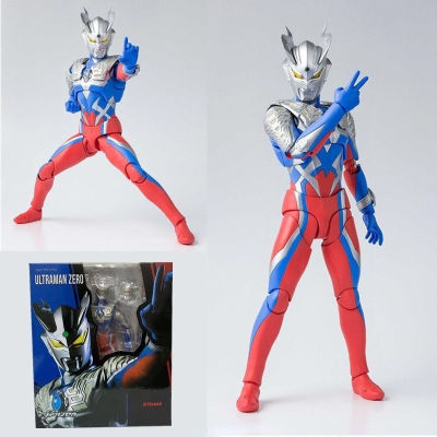 16CM Anime Ultraman Model Ultraman Zero Hobbies Action Figure Collection Statue Model Toys Decoration Best Gift for Children