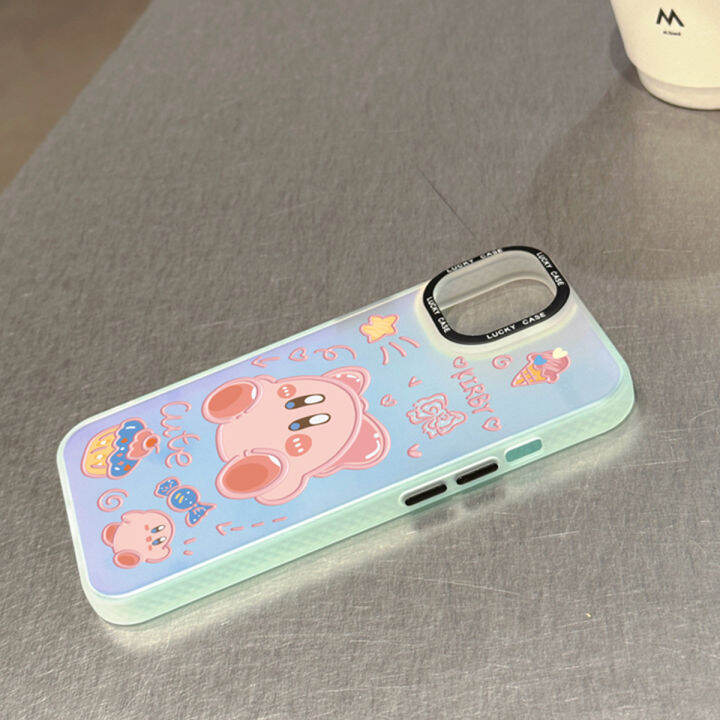 สำหรับ-samsung-star-kirby-เลเซอร์น่ารัก-เคสโทรศัพท์มือถือ-สำหรับรุ่น-for-samsung-a73-a53-sg-note8-sg-note9-sg-note10-sg-s20fe-sg-s21fe