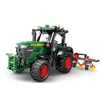 John Deere 6130 R MOC โมเดลซีรี่ย์เครื่องฉุดรถก่อสร้าง22015ตัวต่อของเล่นเด็กบล็อกตัวต่อสำหรับของขวัญสำหรับเด็กเด็กผู้ชาย