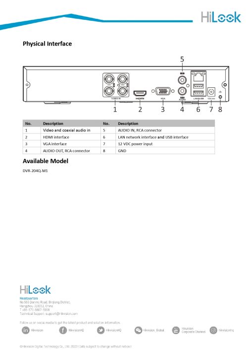 รุ่นใหม่บันทึกภาพและเสียง-dvr-204q-m1-เครื่องบันทึกภาพยี่ห้อ-hilook-turbo-hd-dvr-4-ช่อง