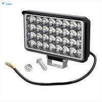 LY ไฟติดไฟหน้ารถจักรยานยนต์รถยนต์,ไฟ Led ติดแก้วสะท้อนแสงขนาด12-80V 4นิ้วทรงสี่เหลี่ยม32นิ้วความสว่างสูง【cod】