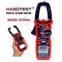 Digital Clamp Meter HABOTEST HT206A แคลมป์มิเตอร์ดิจิตอล คีบแอมป์ วัดแอมป์ AC600A